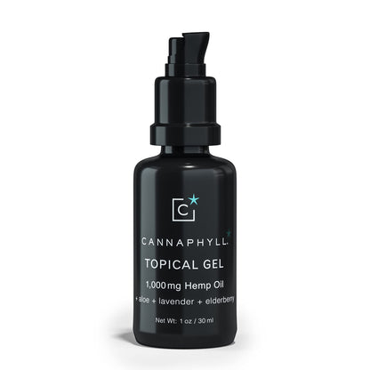 CANNAPHYLL Topical Organic Natural Hemp Gel (1 oz) for Skin, Back, Shoulder, Muscle, Nerves, and Joints, Tattoo Aftercare Made with Lavender, Neroli, Marjoram, and Cedarwood CannaphyllBuy Supplements Australia