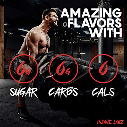Insane Labz Redrum High Stim Pre Workout NO Booster Powder, Loaded with Beta Alanine Insane LabzBuy Supplements Australia
