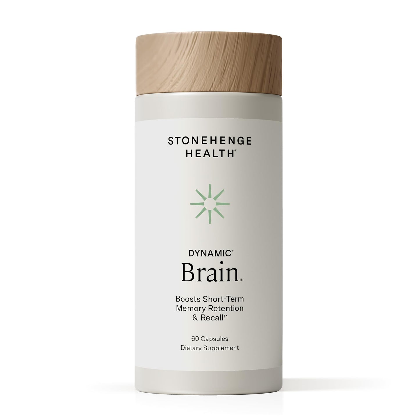 Stonehenge Health Dynamic Brain – BacoMind® Bacopa Nootropic Formula – Memory, Recall & Retention, Phosphatidylserine, Huperzine A, DHA & Choline – 40 Brain-Boosting Ingredients – Non-GMO, 60 Caps Stonehenge HealthBuy Supplements Australia