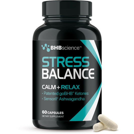 Calming Cortisol Supplement for Women & Men - Clinically Validated Sensoril Ashwagandha and goBHB Mood Support Supplement for Balanced Energy & Focus and Cortisol Support - 3rd Party Lab Tested Real KetonesBuy Supplements Australia