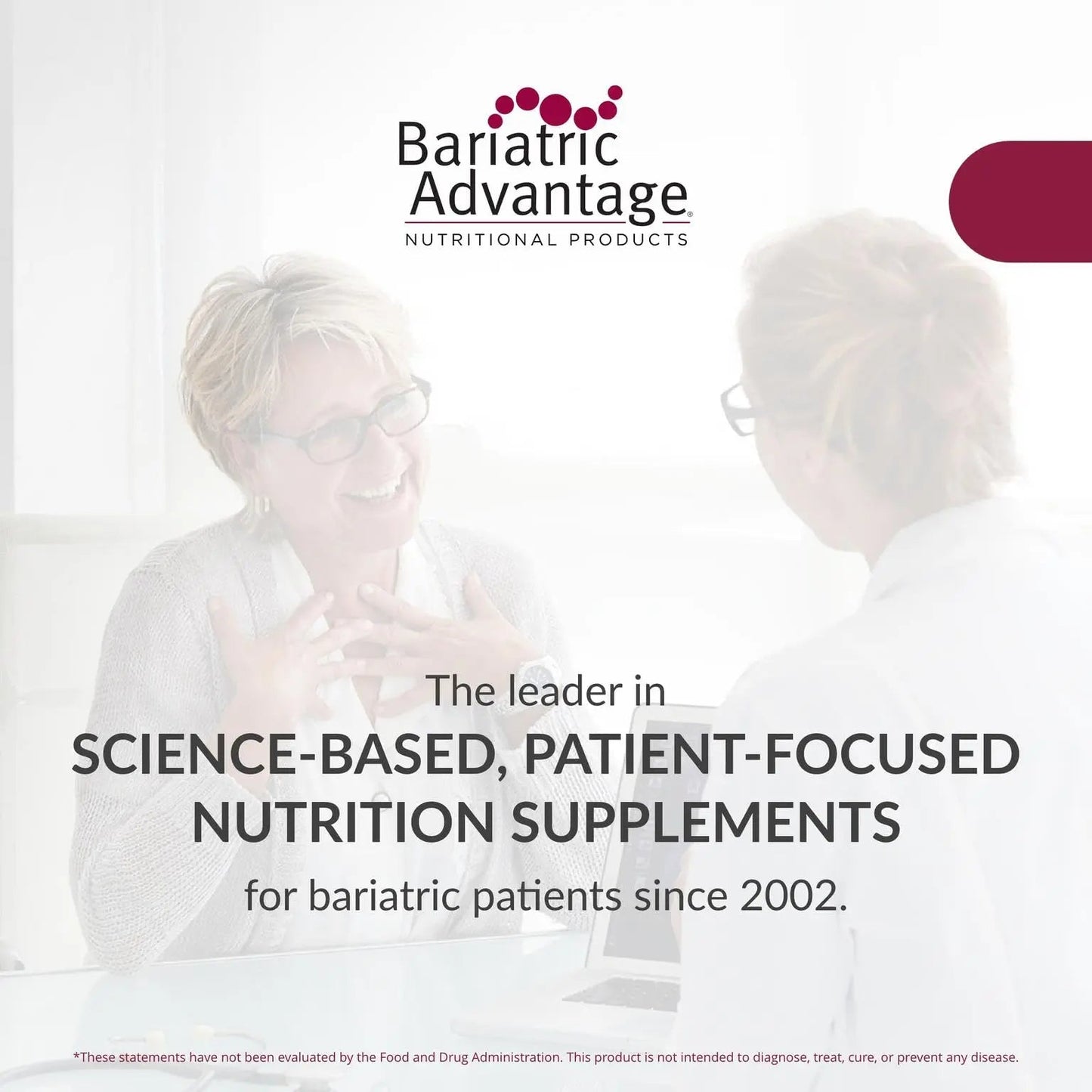 Bariatric Advantage Chewable Multi RP Multivitamin - for Bariatric Surgery Patients - with Iron, Copper, Vitamin C, A, Zinc & More Bariatric Advantage