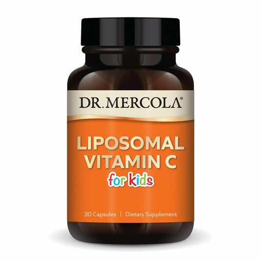 Dr. Mercola Liposomal Vitamin C for Kids - 125 mg Vitamin C - Supports Immune & Brain Function - Liposomal Delivery Dr. Mercola