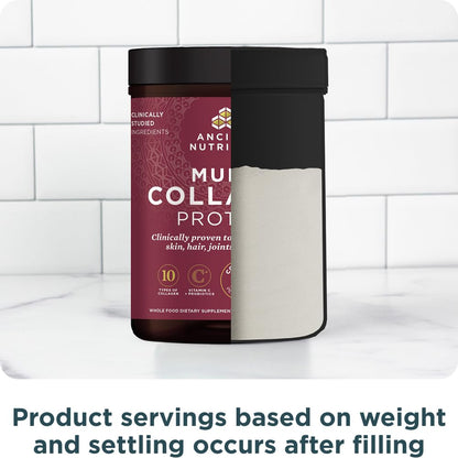 Ancient Nutrition Collagen Powder Protein with Probiotics, Unflavored Multi Collagen Protein with Vitamin C, 45 Servings, Hydrolyzed Collagen Peptides Supports Skin and Nails, Gut Health, 16oz Ancient NutritionBuy Supplements Australia