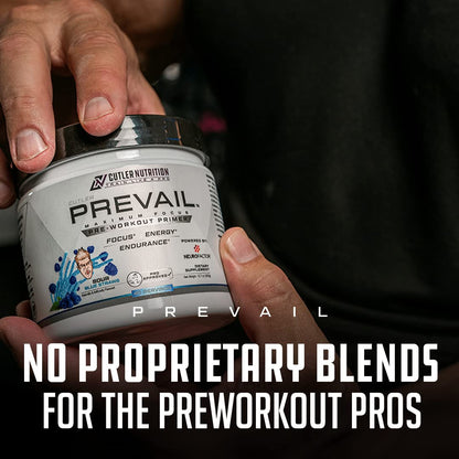 Prevail Pre Workout Powder with Nootropics: Pre-Workout Drink for Men and Women Cutler NutritionBuy Supplements Australia