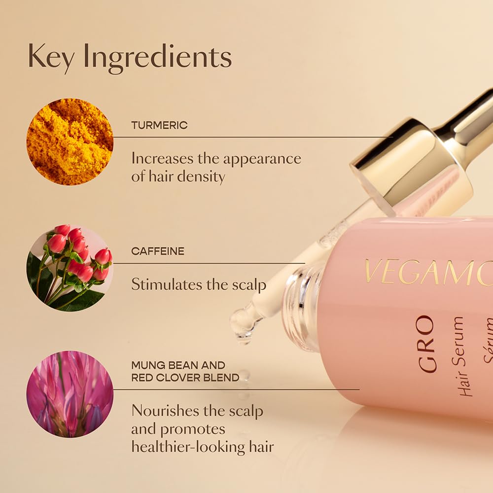 VEGAMOUR GRO Better Duo Includes GRO Hair Serum & GRO Revitalizing Scalp Massager for Thinning Hair VEGAMOURBuy Supplements Australia