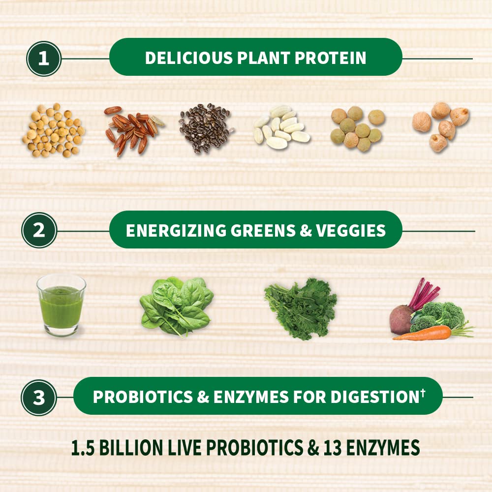 Garden of Life Raw Organic Protein & Greens Lightly Sweet, Vegan Protein Powder Garden of LifeBuy Supplements Australia
