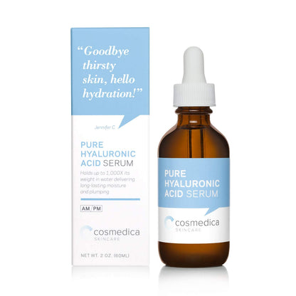 Hyaluronic Acid Serum for Skin 100% Pure Anti Aging Serum Intense Hydration 