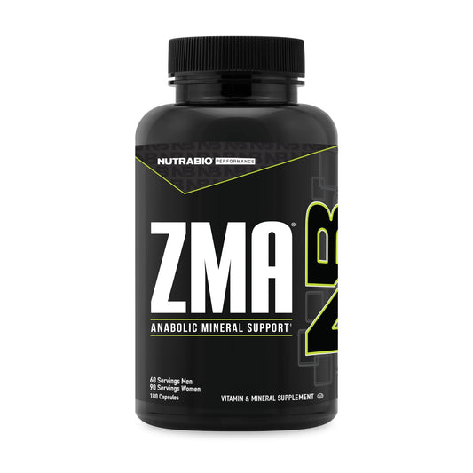 NutraBio ZMA Supplements for Men & Women- Zinc Magnesium Supplements to Support Hormone Levels, Peak Performance, Sleep, Muscle Recovery, Immune Health, 180 Ct. NutraBioBuy Supplements Australia