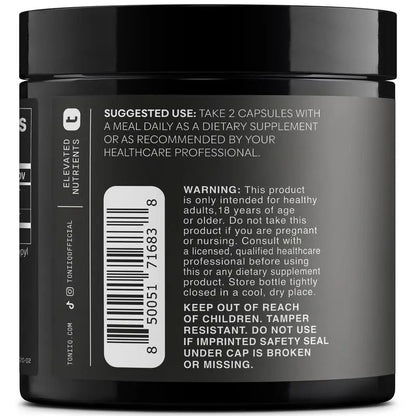 Toniiq Artichoke Extract 15:1 – with 5% Cynarin (60 mg) – 120 Vegan Capsules – Liver & Digestive Support - Lab Tested - Non-GMO Toniiq buy supplements Au