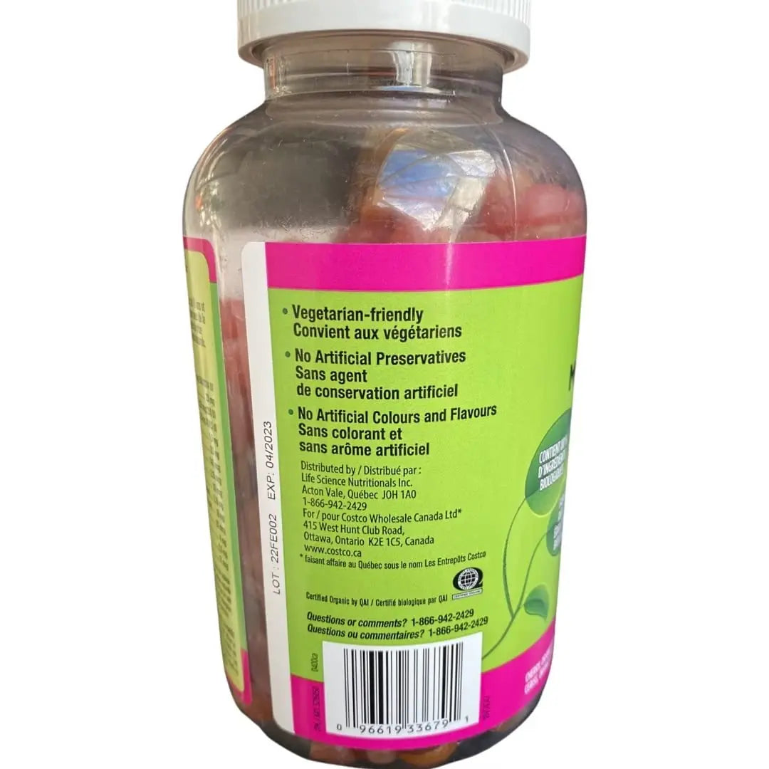 Kirkland Signature Adult Multi-Vitamin Gummies, 250 Gummies KIRKLAND