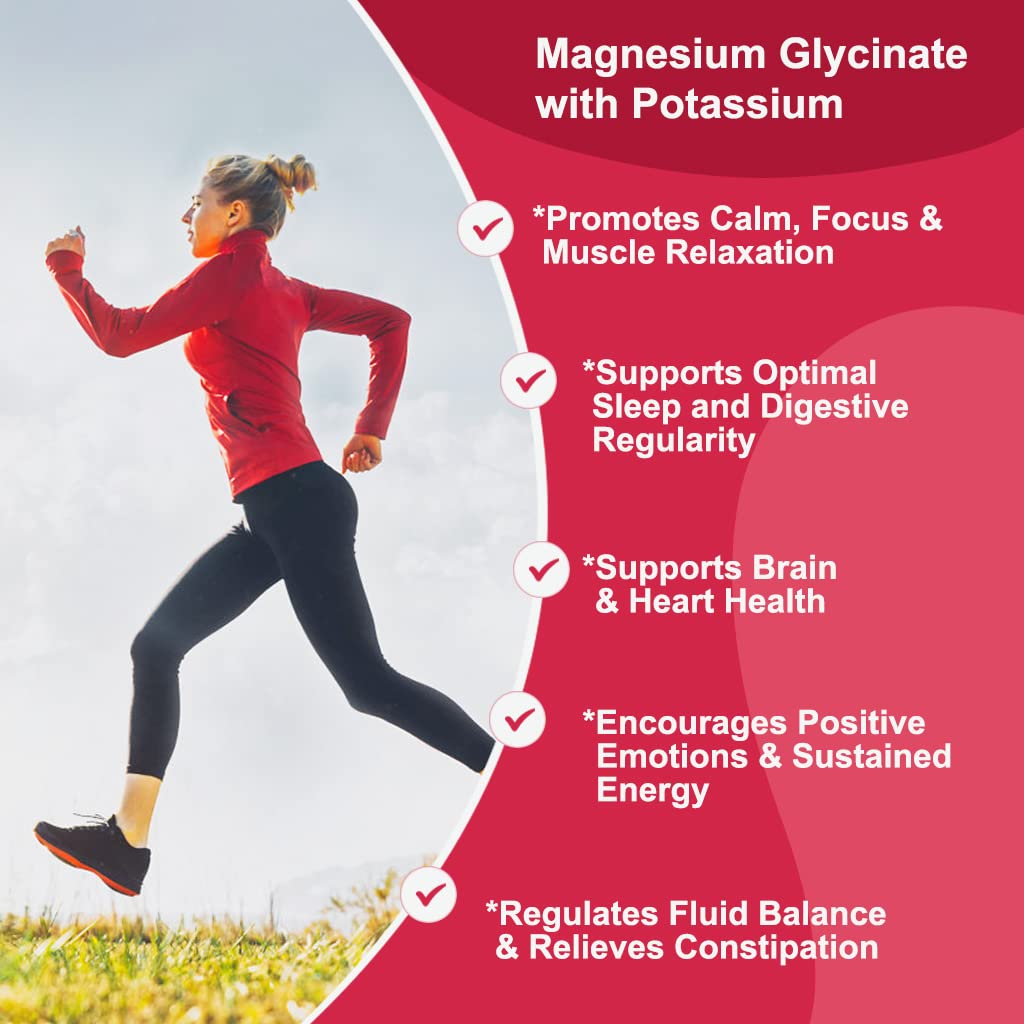 Magnesium Glycinate Gummies 400 mg with 100 mg Composite magnesium - Chelated Magnesium Potassium Supplement with Vitamin D, B6 Supports Calm, Sleep, Memory & Muscle Cramps,Sugar Free - 120 Gummies GONGOTABuy Supplements Australia