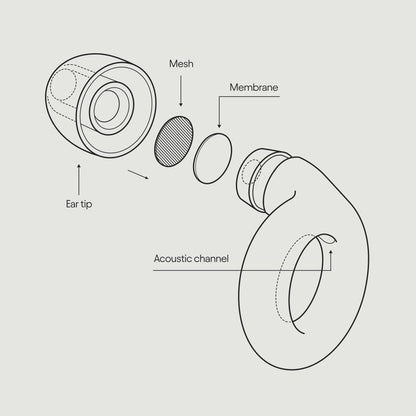 Loop Experience Ear Plugs for Concerts – High Fidelity Hearing Protection LoopBuy Supplements Australia