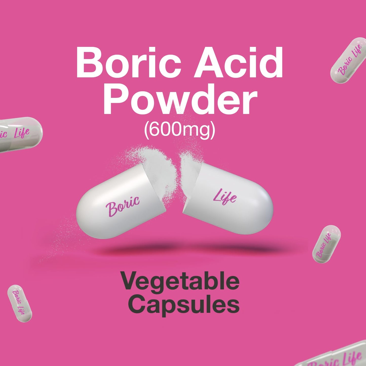NutraBlast Boric Acid Suppositories - 100% Pure Made in USA - Boric Life Intimate Health Support (60 Count) NutraBlastBuy Supplements Australia