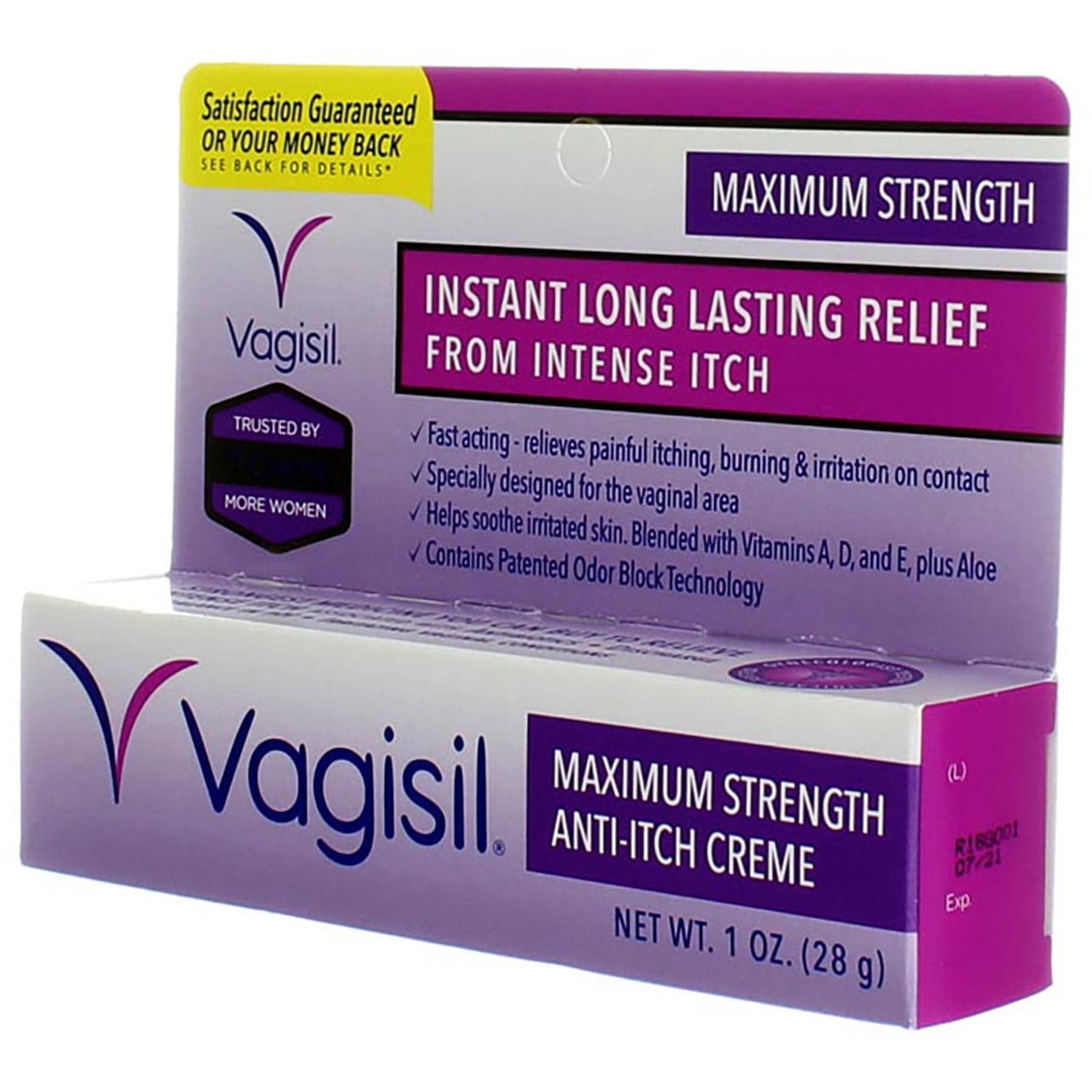 Vagisil Maximum Strength Anti-Itch Creme 1 oz (Pack of 9) VagisilBuy Supplements Australia