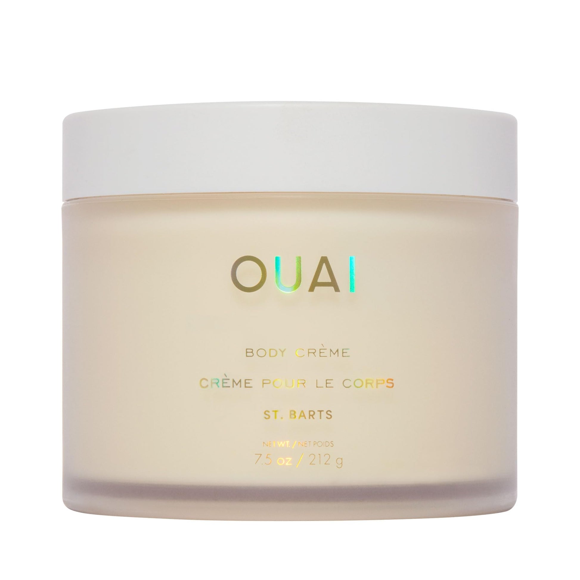 OUAI Body Cream, St. Barts - Hydrating Whipped Body Cream with Cupuaçu Butter, Coconut Oil and Squalane - Softens Skin and Delivers Healthy-Looking Glow - Sulfate-Free Skin Care (7.5 Oz) OUAIBuy Supplements Australia