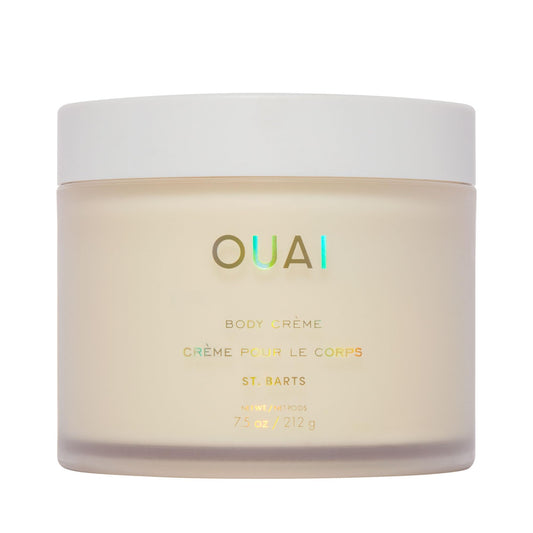 OUAI Body Cream, St. Barts - Hydrating Whipped Body Cream with Cupuaçu Butter, Coconut Oil and Squalane - Softens Skin and Delivers Healthy-Looking Glow - Sulfate-Free Skin Care (7.5 Oz) OUAIBuy Supplements Australia