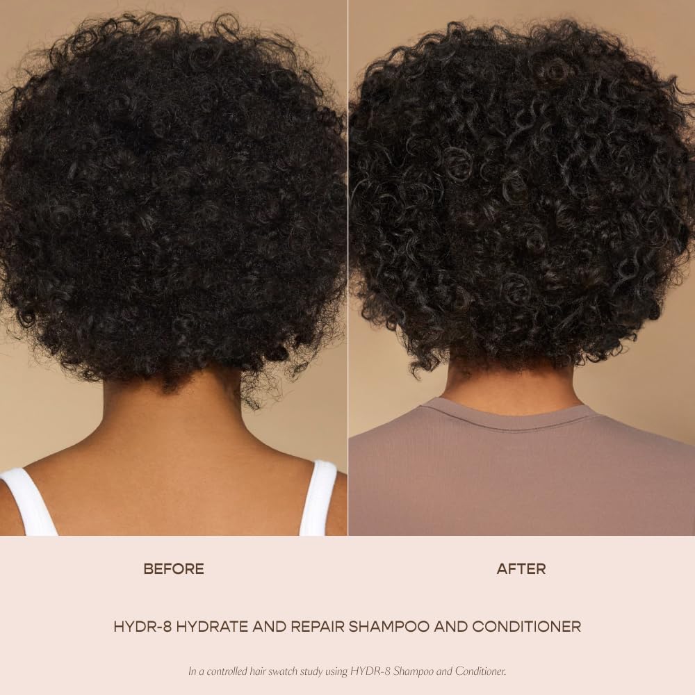 VEGAMOUR HYDR-8 Hydrate and Repair Shampoo and Conditioner Kit | Cleanses and Strengthens Dry, Damaged Hair with Amino Acids and Karmatin™ | Clean, Vegan, Cruelty-Free, Clinically Proven, Color Safe VEGAMOURBuy Supplements Australia
