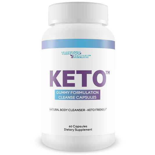 Keto Gummy Formulation Cleanse Capsules - Aid Cleansing & Detoxification - Help Flush 
