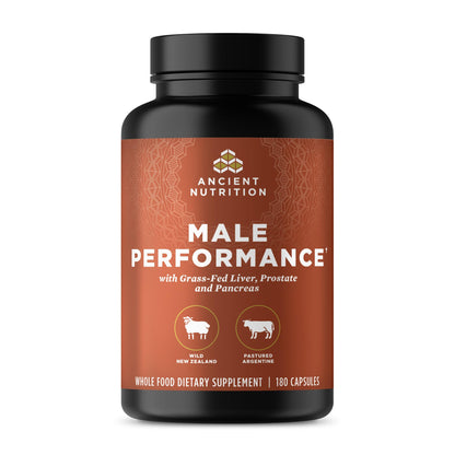 Ancient Nutrition Organ Supplements for Men, Grass-Fed and Wild Organ Complex Capsules, Liver, Prostate, Pancreas Supports Male Performance, Healthy Aging, 180 Ct Ancient NutritionBuy Supplements Australia