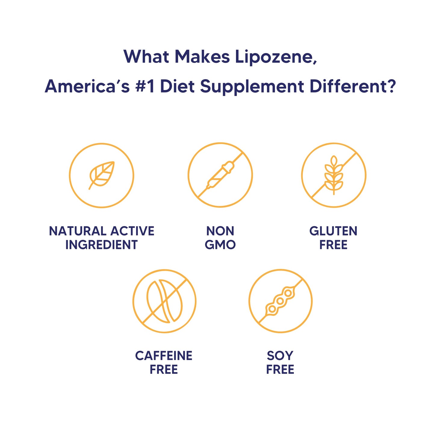 Lipozene Weight-Management Fiber Supplement, 60 Capsules | Non-Stimulant Glucomannan Formula for Healthy Lifestyle Support