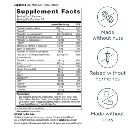 Ancient Nutrition Multivitamin for Women, Multi Women's, Methylated Vitamin D, C, B12, Zinc, Magnesium Ancient NutritionBuy Supplements Australia
