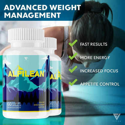 (2 Pack) Alpilean Max Weight Loss Capsules Supplement, Alpilean Ice Hack Support FyvusBuy Supplements Australia
