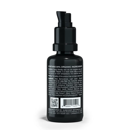 CANNAPHYLL Topical Organic Natural Hemp Gel (1 oz) for Skin, Back, Shoulder, Muscle, Nerves, and Joints, Tattoo Aftercare Made with Lavender, Neroli, Marjoram, and Cedarwood CannaphyllBuy Supplements Australia