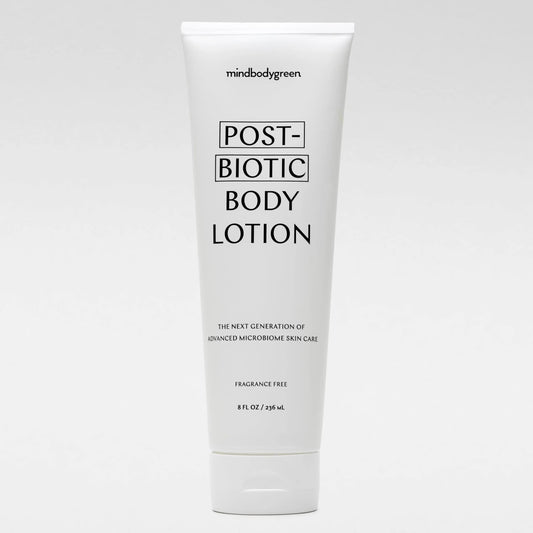 mindbodygreen postbiotic body lotion - Ultra-hydrating, firming, and clean body lotion with next-gen pre and postbiotics, aloe, oat oil, shea butter, coenzyme QIO. Vegan. Paraben and phthalate free. mindbodygreenBuy Supplements Australia