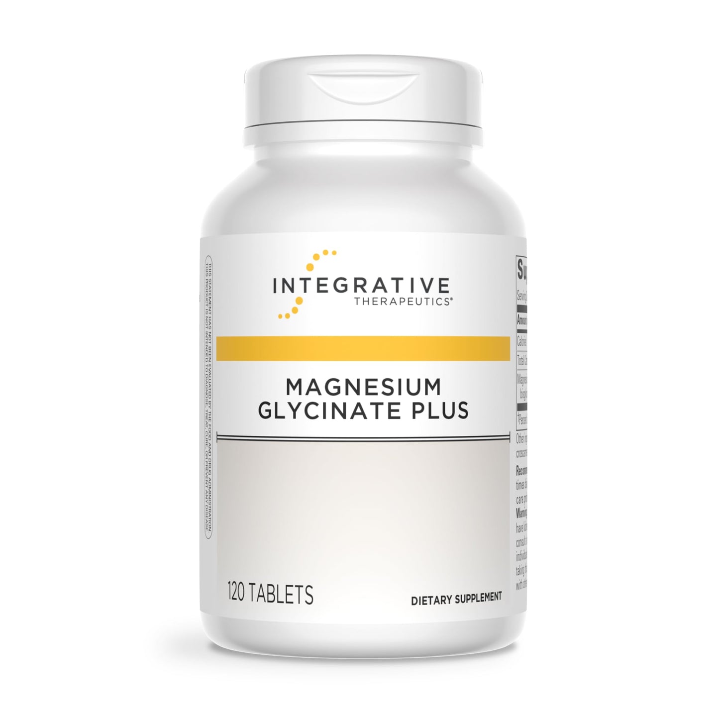 Integrative Therapeutics Magnesium Glycinate Plus - Brain Function Support Supplement for Adults* - Supports Heart and Muscular Function* - Dairy-Free & Gluten-Free - 120 Count (60 Servings) Integrative TherapeuticsBuy Supplements Australia