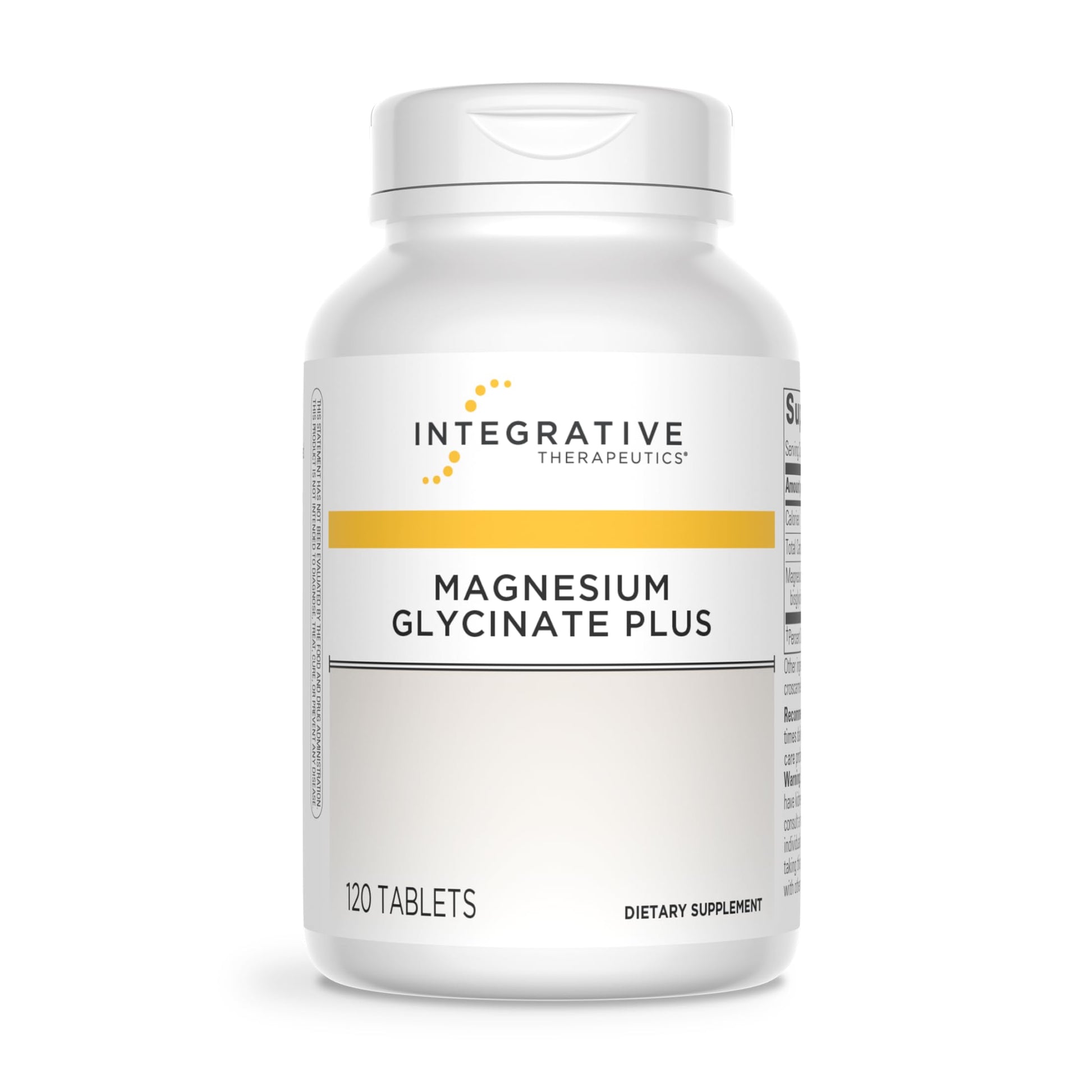 Integrative Therapeutics Magnesium Glycinate Plus - Brain Function Support Supplement for Adults* - Supports Heart and Muscular Function* - Dairy-Free & Gluten-Free - 120 Count (60 Servings) Integrative TherapeuticsBuy Supplements Australia