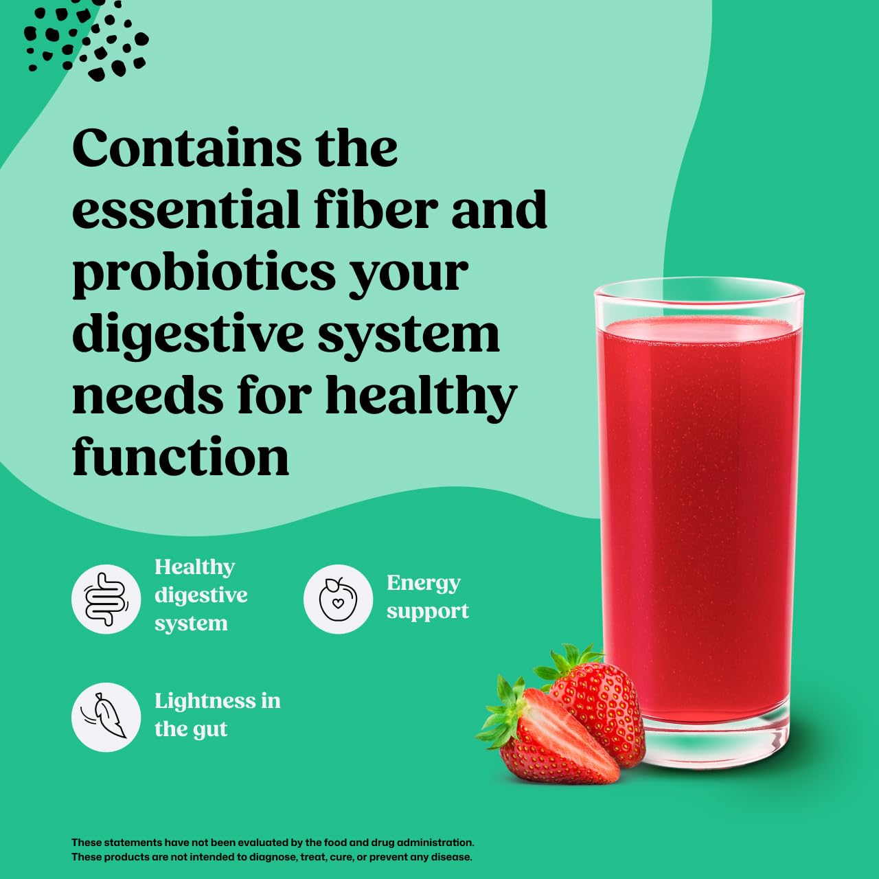 ColonBroom Psyllium Husk Powder - Colon Cleanse for Bloating Relief & Gut Health - Fiber Powder Drink - Easy to Mix - Vegan, Gluten Free, Non-GMO - Strawberry (50 Servings) ColonBroomBuy Supplements Australia