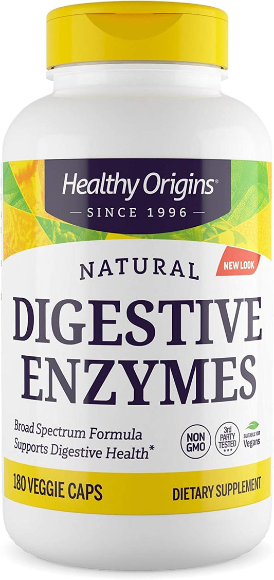 Healthy Origins Digestive Enzymes (NEC) Broad Spectrum - with Protease Healthy OriginsBuy Supplements Australia