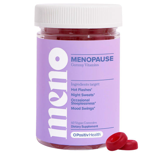 MENO Gummies for Menopause, 30 Servings (Pack of 1) - Hormone-Free Menopause 