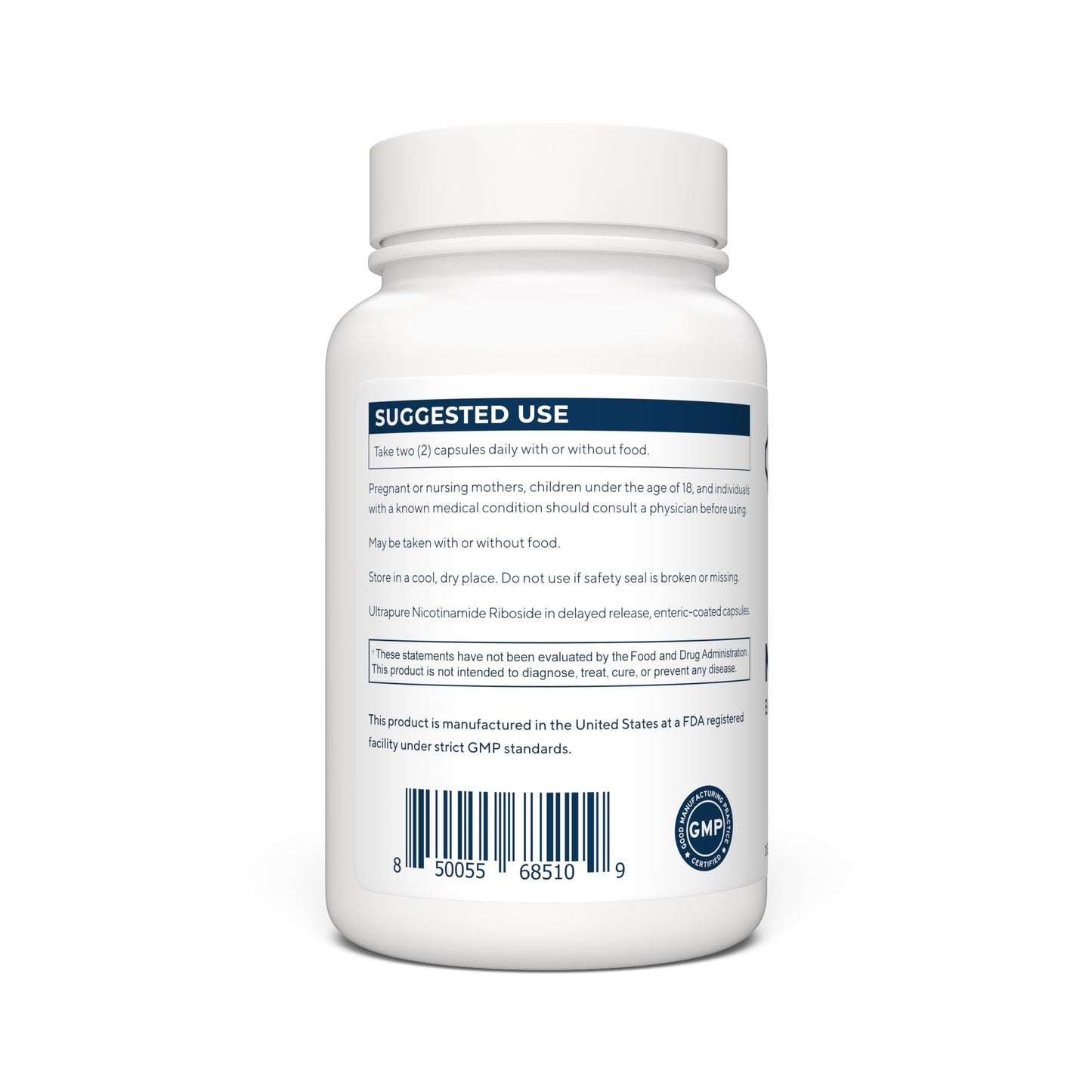 RENUE by Science Nicotinamide Riboside | High Strength NAD Supplement | 60 Nicotinamide Enteric-Coated Capsules - 1000mg Nicotinamide Riboside per Serving | Manufactured in The USA Third-Party Tested Renue By ScienceBuy Supplements Australia