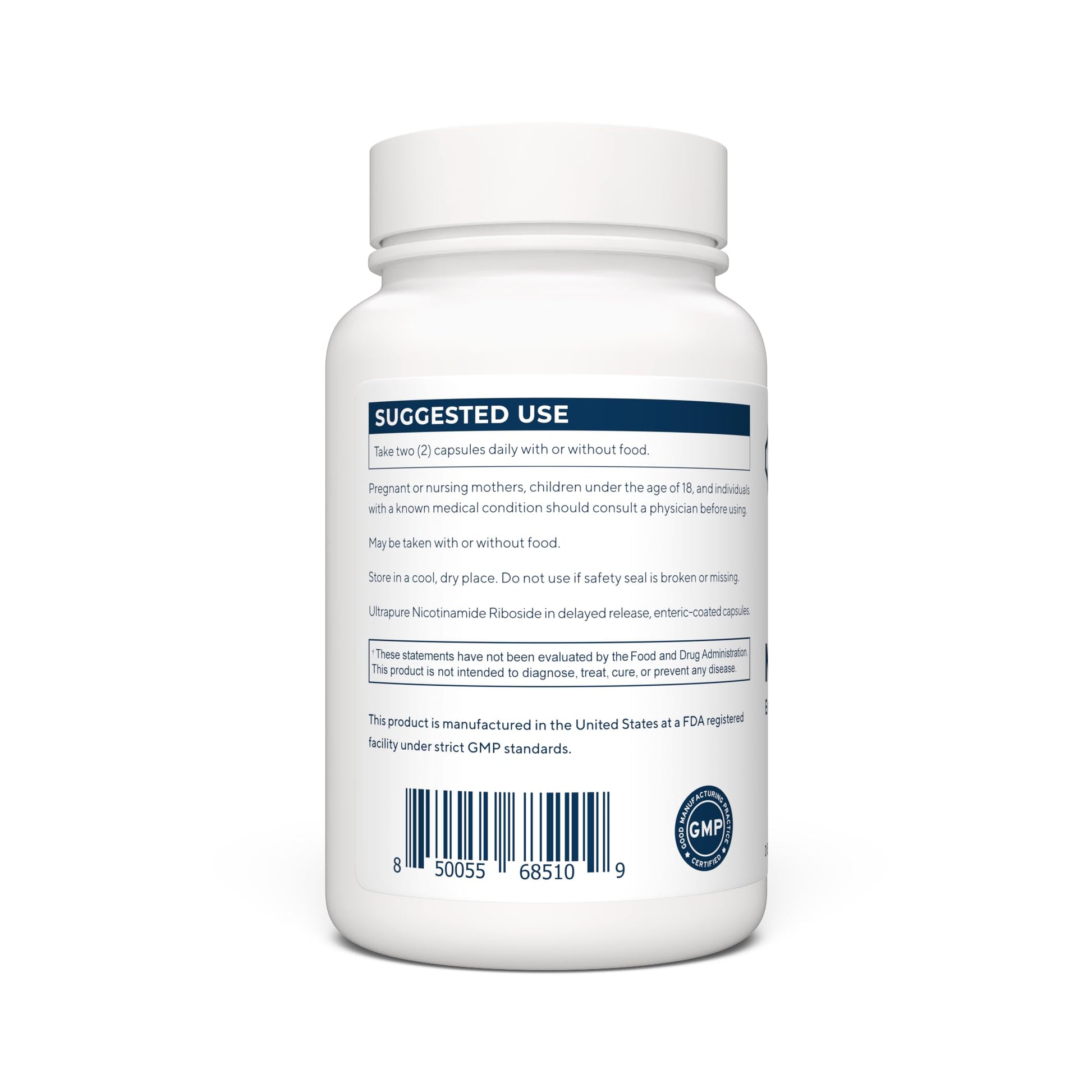 RENUE by Science Nicotinamide Riboside | High Strength NAD Supplement | 60 Nicotinamide Enteric-Coated Capsules - 1000mg Nicotinamide Riboside per Serving | Manufactured in The USA Third-Party Tested Renue By ScienceBuy Supplements Australia