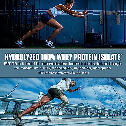 Dymatize ISO100 Hydrolyzed Protein Powder, 100% Whey Isolate, 25g of Protein DymatizeBuy Supplements Australia