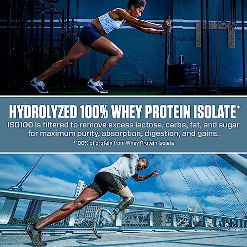 Dymatize ISO100 Hydrolyzed Protein Powder, 100% Whey Isolate , 25g of Protein, 5.5g BCA DymatizeBuy Supplements Australia