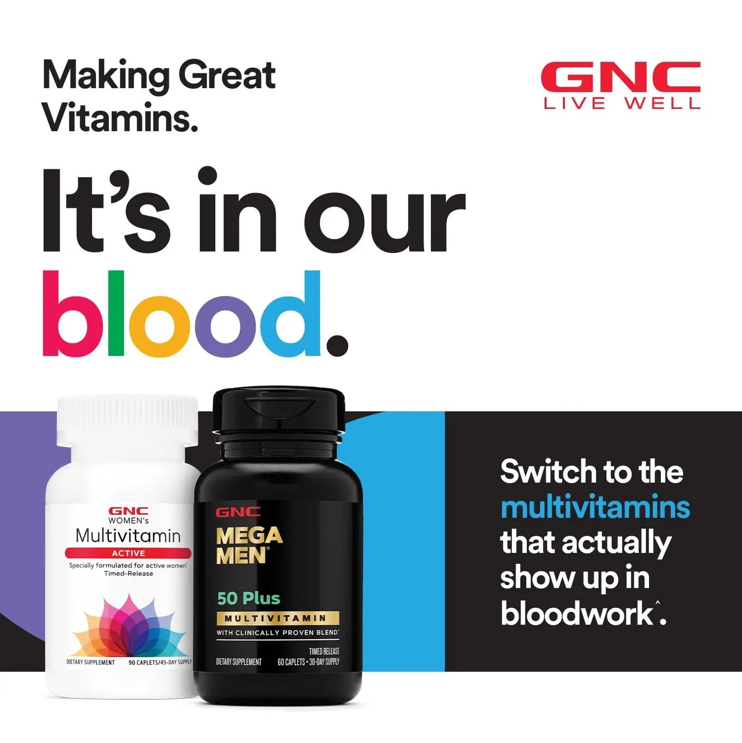 GNC Mega Men 50 Plus Multivitamin | Antioxidants | Heart Health | Prostate and Circulatory Support | 120 Count GNCBuy Supplements Australia