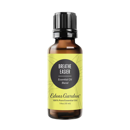 Edens Garden Breathe Easier Essential Oil Synergy Blend, 100% Pure Therapeutic Grade