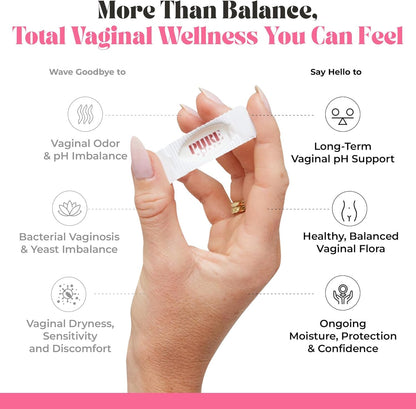 PURE WOMAN - pH-ighter Vaginal Boric Acid Suppositories for Women - Hyaluronic Acid - 4 in 1 Vaginal Suppositories for Discomfort, Dryness, Odor & pH Balance- Full Vaginal Health Care - 10ct PURE WOMANBuy Supplements Australia