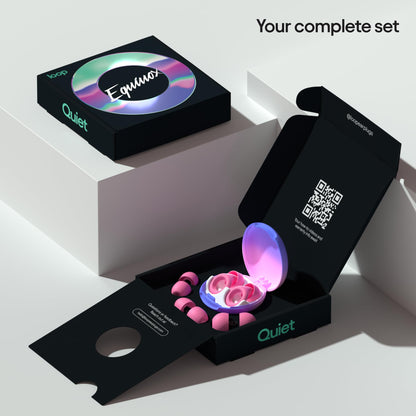 Loop Quiet Equinox Earplugs – Reusable Noise-Reducing Earplugs | Colourful Hearing LoopBuy Supplements Australia