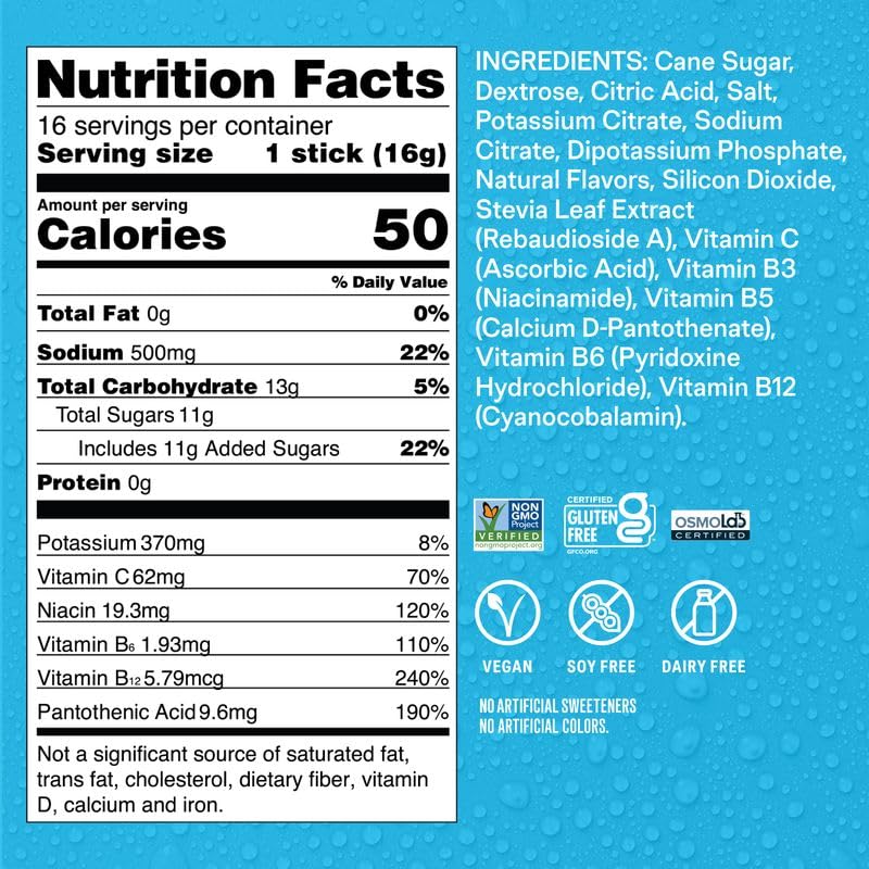 Liquid I.V.® Hydration Multiplier – Orange Vanilla Dream | Electrolyte Powder Drink Mix | 3 Pack (48 Servings) Liquid I.V.Buy Supplements Australia