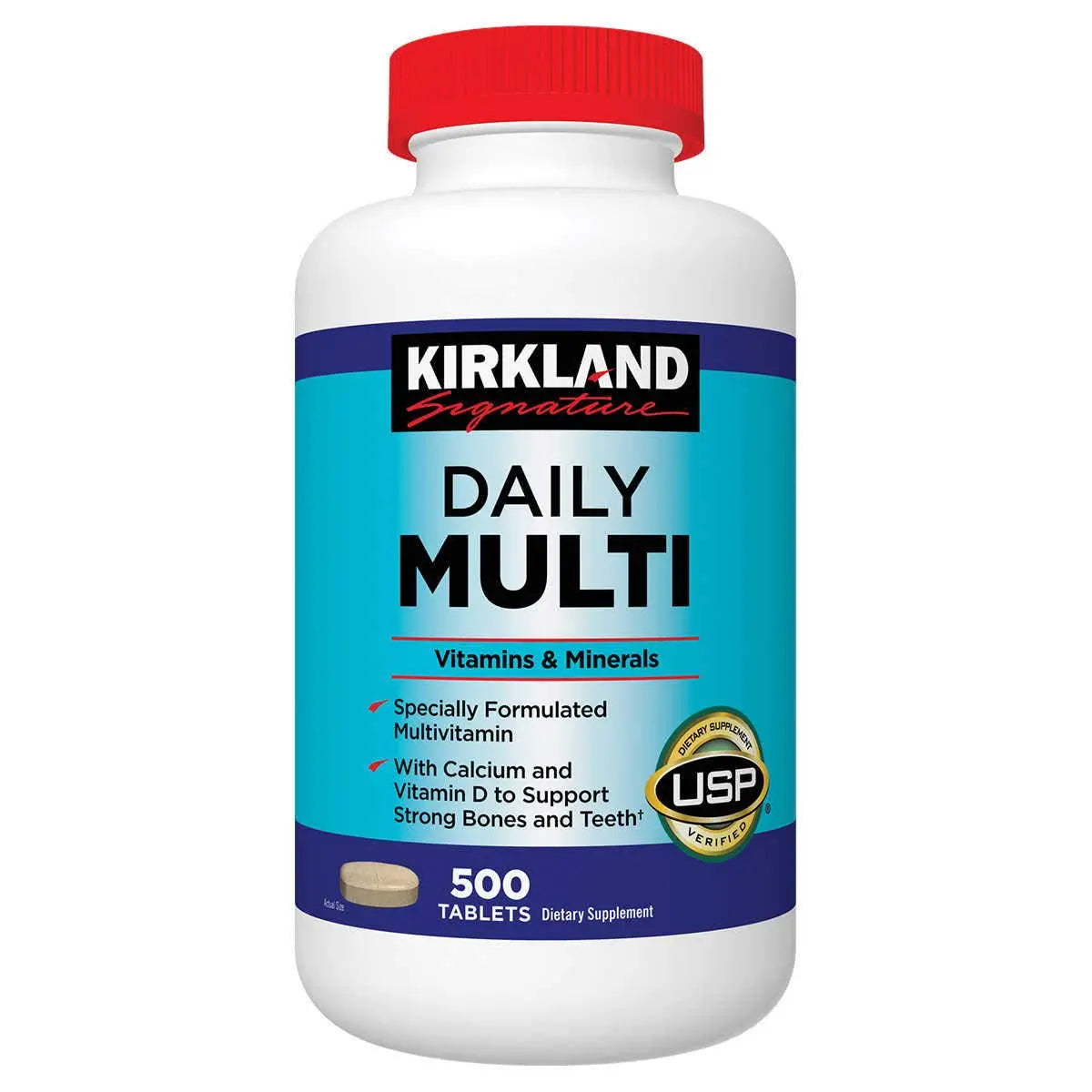 Kirkland Signature Daily Multi, 500 Tablets (2 Pack) KIRKLANDBuy Supplements Australia