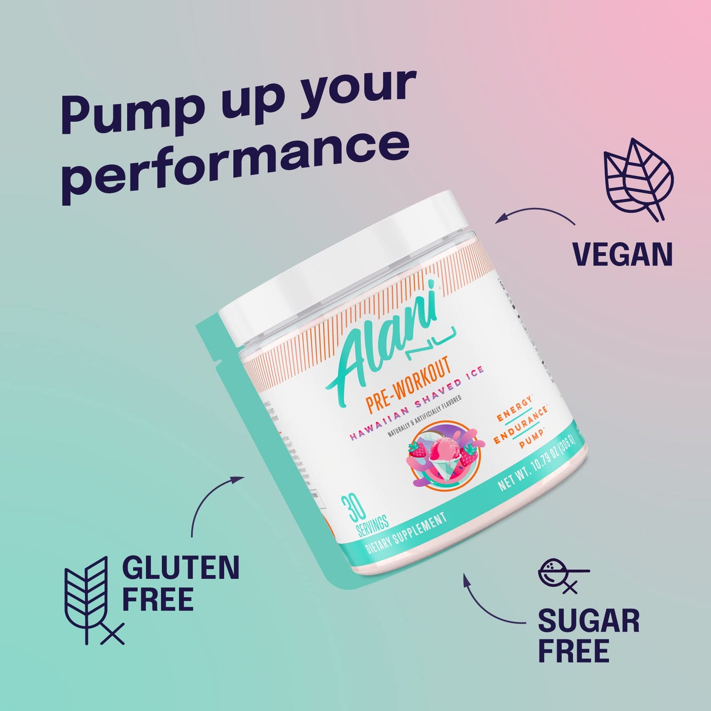 Alani Nu Pre Workout Powder | Amino Energy Boost | Endurance Supplement