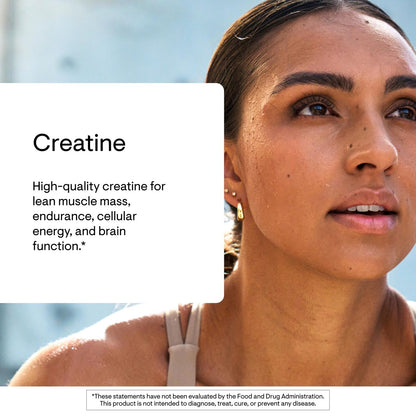 THORNE Creatine - Micronized Creatine Monohydrate Powder - Support for Muscles & Cognitive Function* - for Women & Men - Unflavored - NSF Certified for Sport - 5 g per Serving - 180 Servings THORNEBuy Supplements Australia