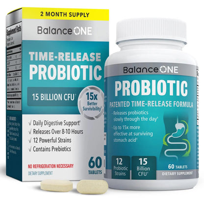 Balance ONE 2-Month Complete Digestive Support Bundle – Intestinal Barrier & Microbiome Kit – Includes 2X RevivaGut Powder & 1x Daily Probiotic (3 Pieces) Balance ONEBuy Supplements Australia