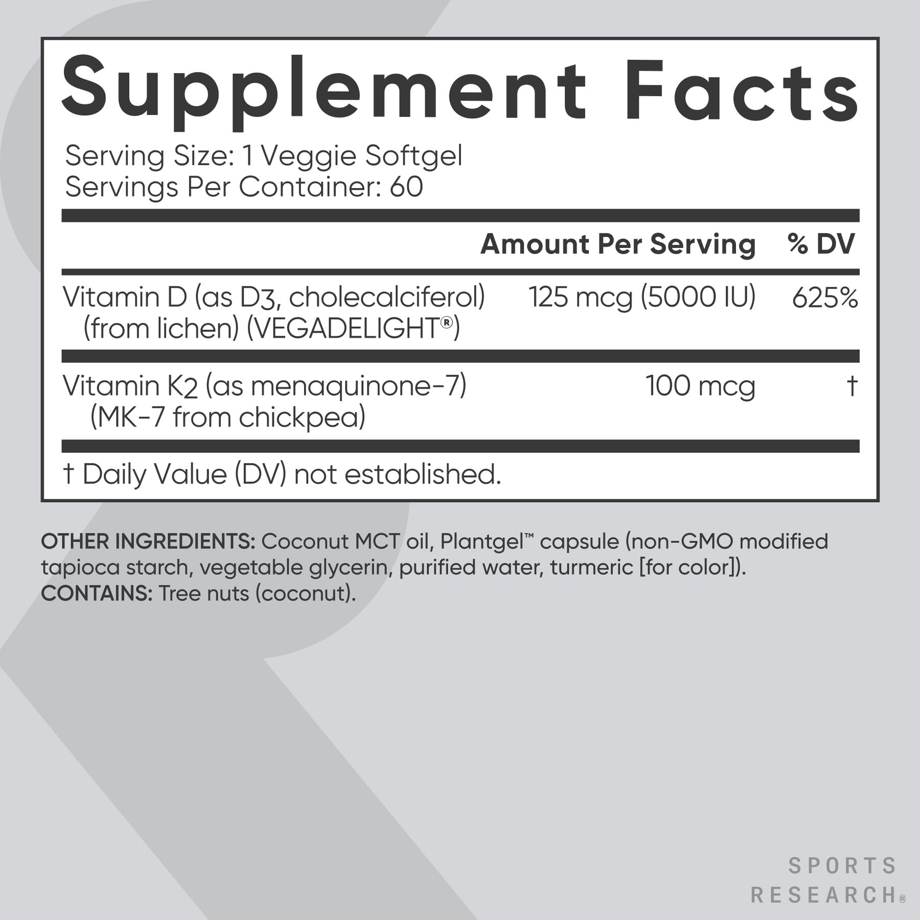 Sports Research® 2-in-1 Pack - Total Omega-3 Fish Oil 2200mg - 960mg of EPA & DHA, and Vitamin D3 5000iu + K2 100mcg Sports Research buy supplements Au