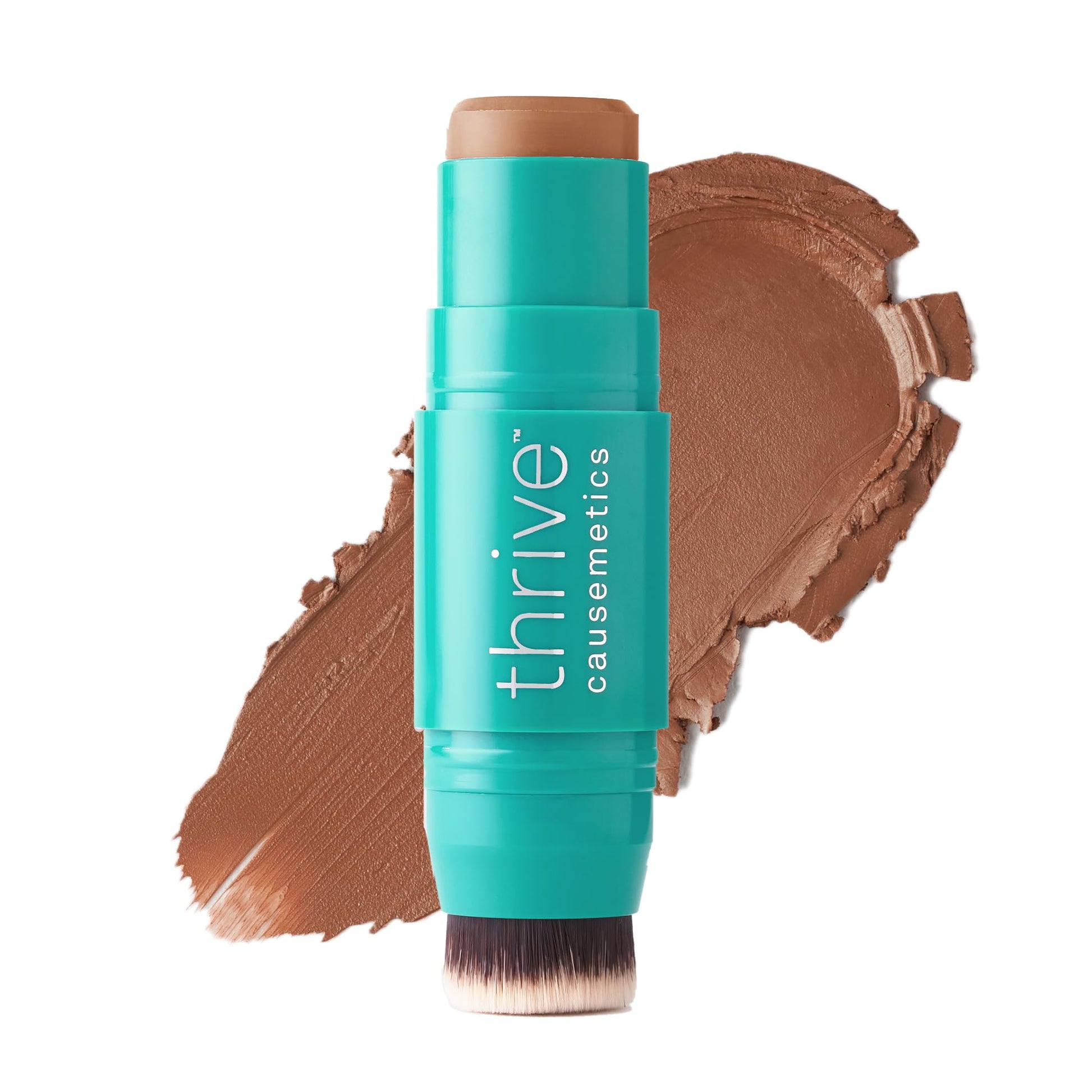 Thrive Causemetics Triple Threat Color Stick: Cream Bronzer & Contour Stick with Vitamin E, Evening Primrose Oil, Waterproof Smudge Proof Face Makeup, Anita (Light Medium Neutral) Thrive CausemeticsBuy Supplements Australia