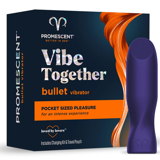 Promescent Vibrator Bullet with 27 Play Modes, Compact Vibrator Wand, Discreet Womens Sex Toys with Multiple Stimulation Settings, Pure Pleasure Sex Toy, Clitoral Stimulator for Women Promescent buy supplements Au