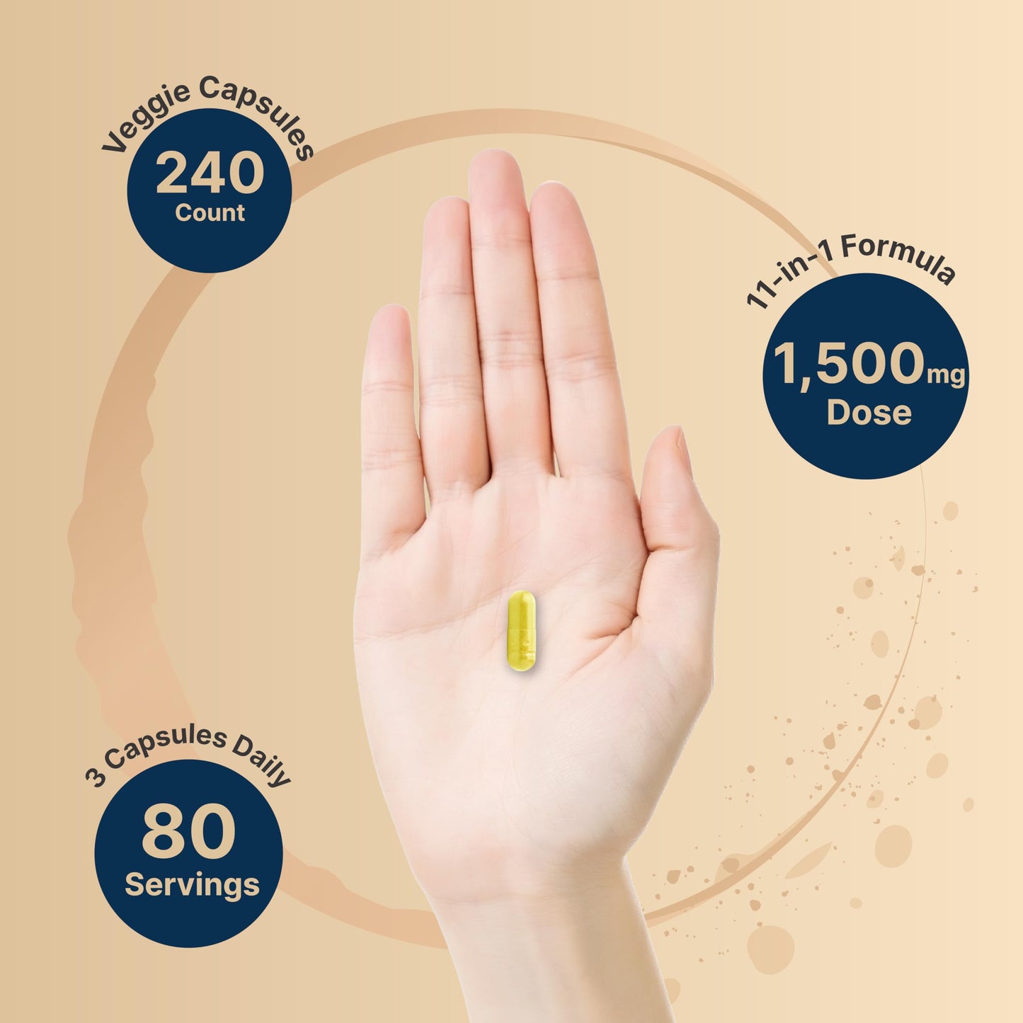 NatureBell NAD+ Complex 1,500mg Per Serving, 240 Veggie Capsules | NMN Supplement Alternative | NAD Plus Resveratrol, Hyaluronic Acid, Quercetin, Fisetin, Collagen, & More – Non-GMO NatureBellBuy Supplements Australia